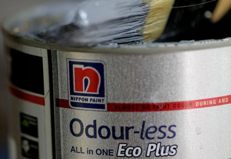 Nippon Paint’s balance sheet showed 1.29 trillion yen in total liabilities at the end of December.