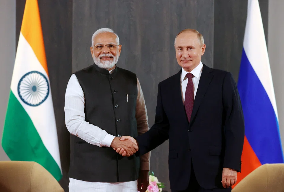 Vladimir Putin acknowledged India’s concerns, echoing language he used a day earlier in a meeting with Chinese President Xi Jinping.