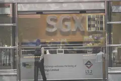 Singapore’s Straits Times Index headed down 0.9 per cent or 30.4 points to 3,244.67 as at 9.02 am.