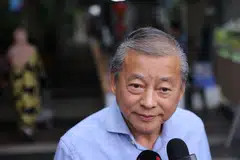 Presidential hopeful George Goh said that an independent president would provide a fresh perspective on issues. 