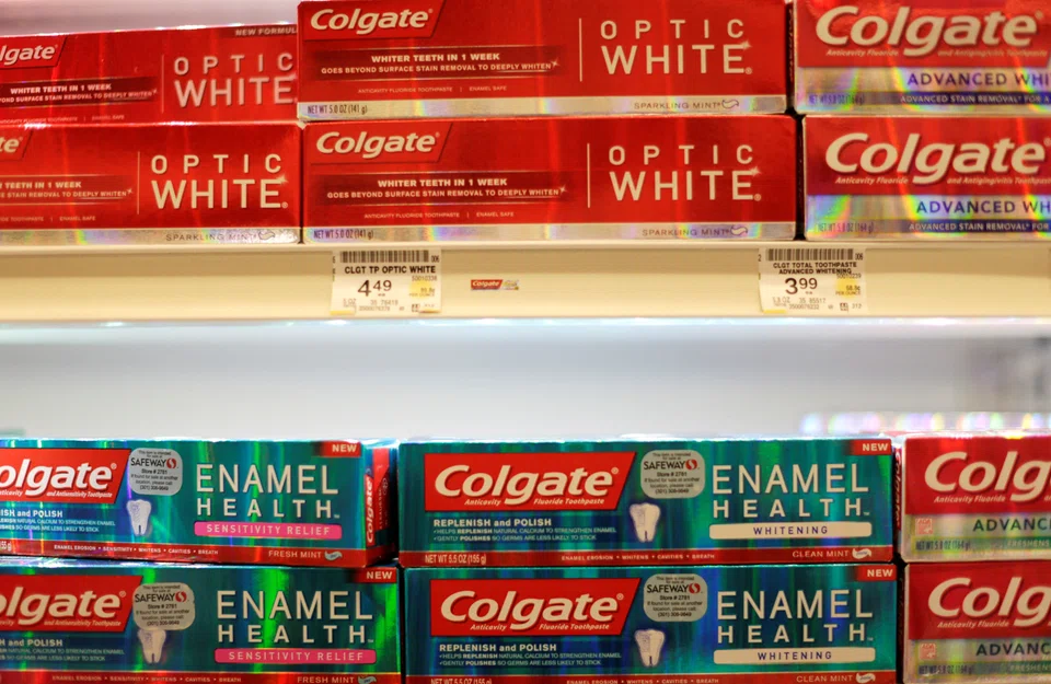 For Colgate, fourth-quarter organic volumes are flat, broadly similar to the previous quarter, although improving from a 4 per cent dip last year.