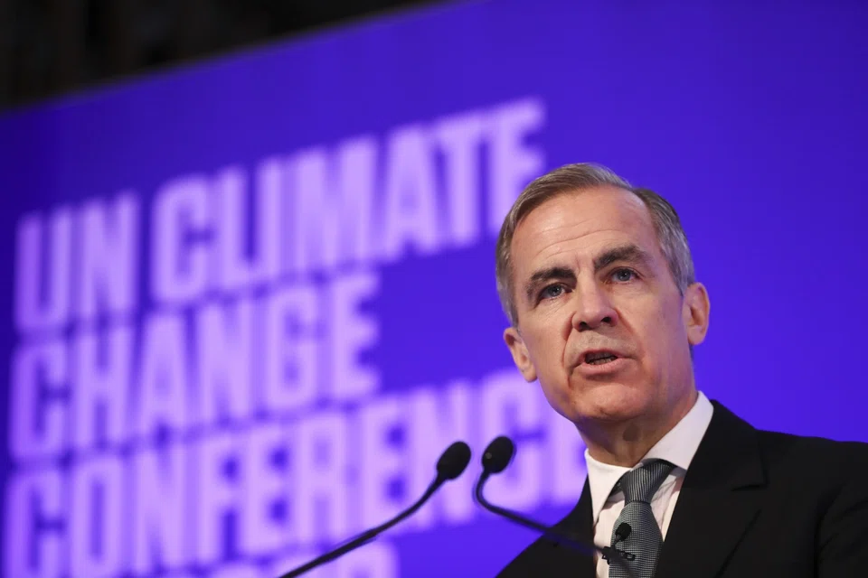 Brookfield will focus the fund on "investments that accelerate the global transition to a net-zero carbon economy," former BOE governor Mark Carney said in an emailed statement. 