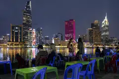 On the banks of the Saigon River, Ho Chi Minh City, Vietnam.  The government's power development roadmap has planned for 39 per cent of the country's electricity to come from renewable sources by 2030, but the figure needs to hit 47 per cent for the country to obtain US$15.5 billion from outside sources. 