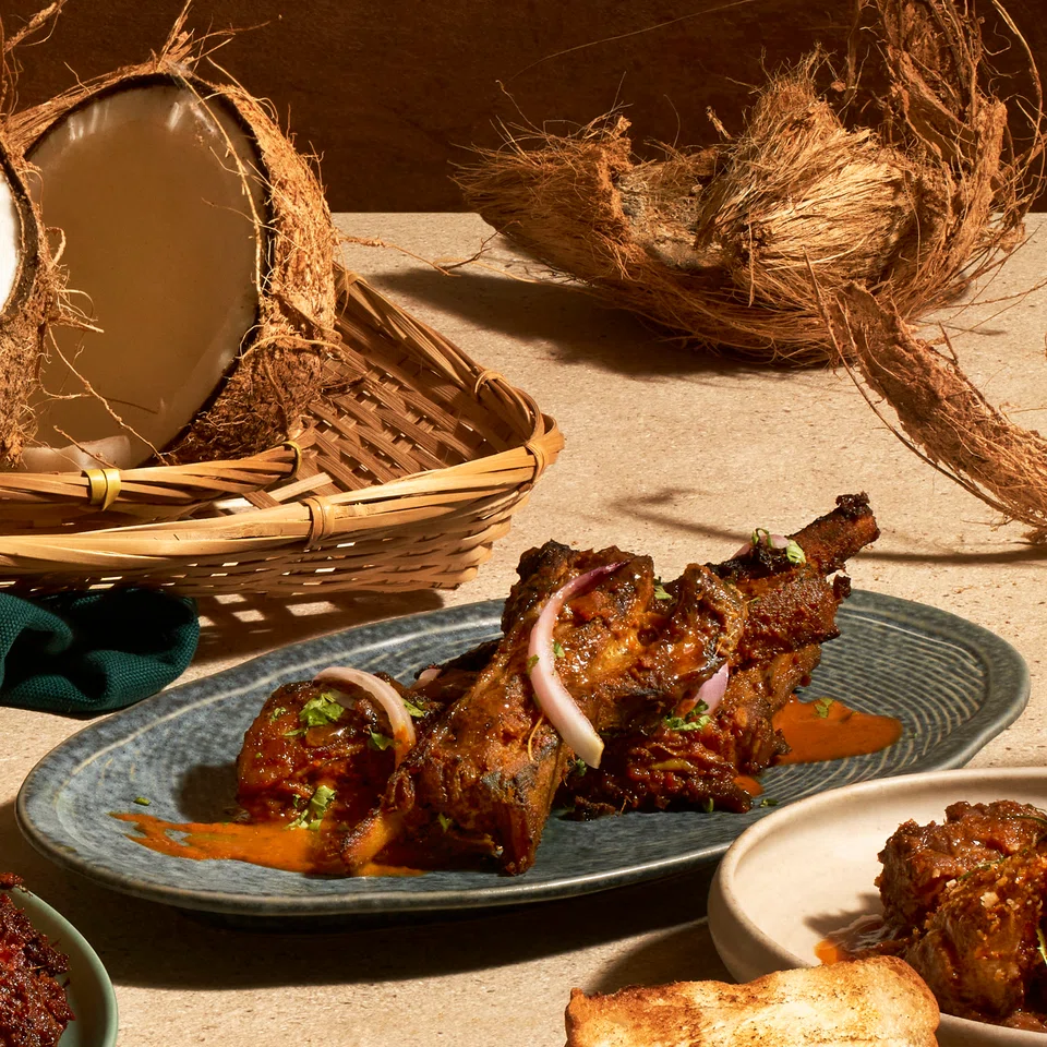 Tender lamb ribs feature in Percik Kambing