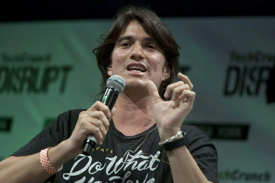 Under Neumann, WeWork grew to be the most valuable US startup worth US$47 billion.