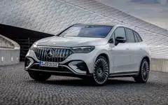 The EQE SUV will edge out the cheaper Model Y with 590 kilometres of driving range and start at around 70,000 euros (S$97,115) when sales begin late this year. I