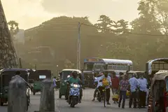 Sri Lanka has an 85% probability of falling into recession.