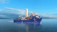 Marco Polo Marine’s new vessel (above, an artist's rendition) is based on a design co-developed by the group and Seatech Solutions International (S).