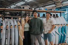 From left: Trifecta's co-founders Daphne Goh, Alex Hsu and Terry Tan. They are also from The Ride Side, which organises skiing and snowboarding trips.