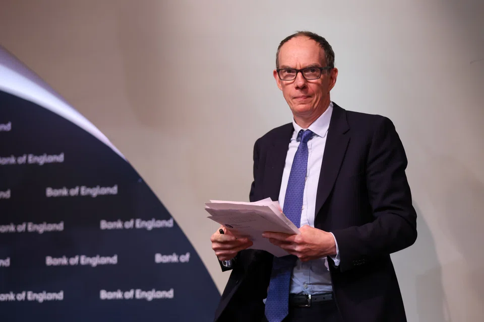 Dave Ramsden, deputy governor for markets and banking at the Bank of England (BOE), during the Monetary Policy Report news conference at the bank's headquarters in the City of London, U.K., on Thursday, May 5, 2022. The Bank of England hiked interest rates to their highest level since the financial crisis and warned the economy is on course to shrink under pressure from double-digit inflation. Photographer: Hollie Adams/Bloomberg