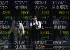 Asian markets struggled on Tuesday on long-running worries over surging inflation and rising interest rates.