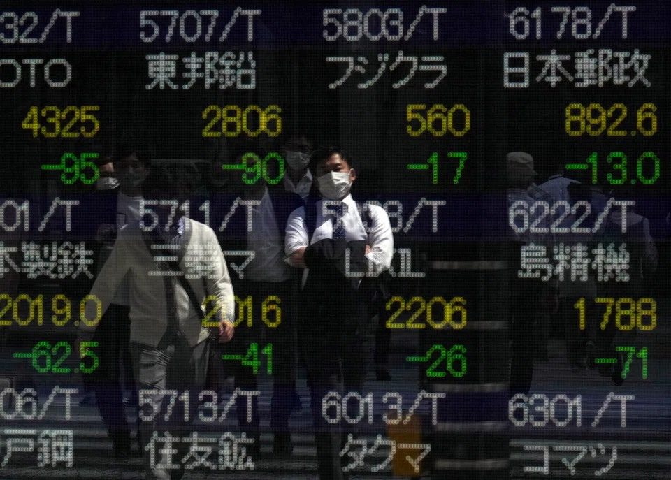 Asian markets struggled on Tuesday on long-running worries over surging inflation and rising interest rates.