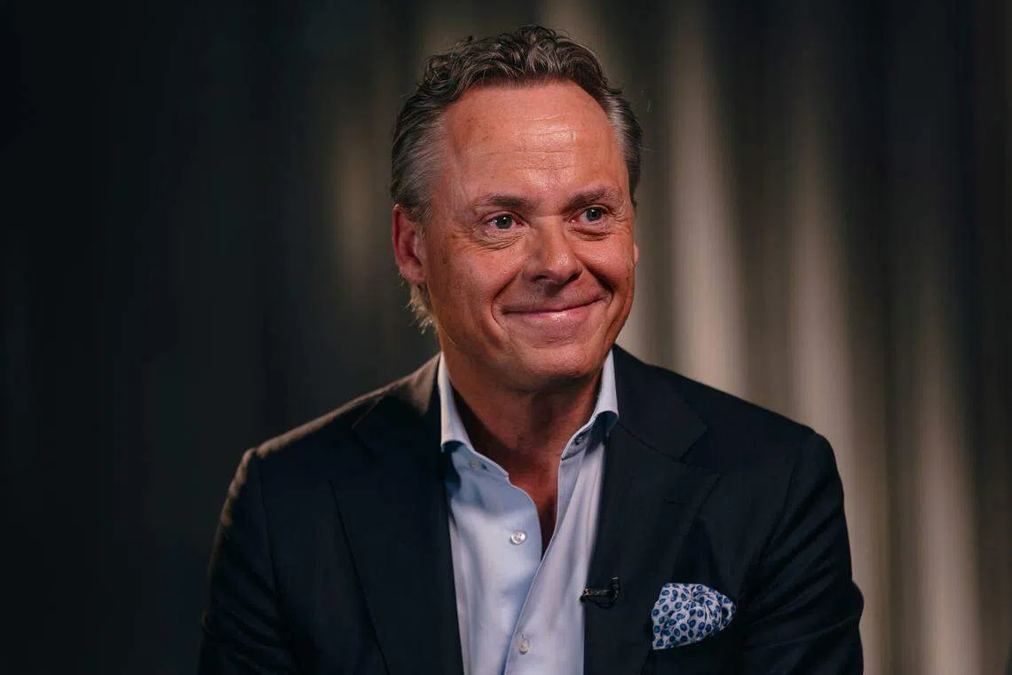 UBS chief executive Ralph Hamers says the bank's growth strategy focuses on two key regions, the US and Asia.