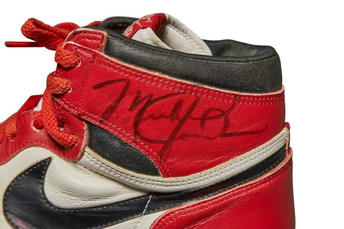 Game-worn Air Jordan sneakers sell for record-breaking US$560,000