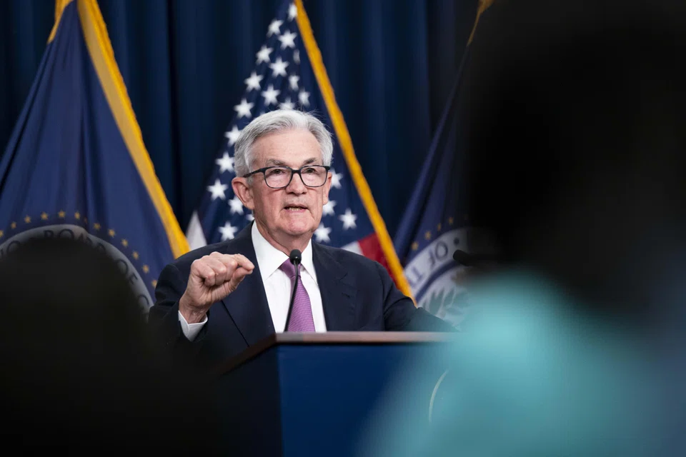 Jerome Powell, chairman of the US Federal Reserve, speaks during a news conference following a Federal Open Market Committee (FOMC) meeting in Washington, DC, on June 14, 2023. 
