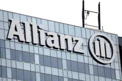 Allianz's net profit attributable to shareholders of 2.021 billion euros (S$2.93 billion) in the three months through September compares with 2.866 billion euros a year earlier.