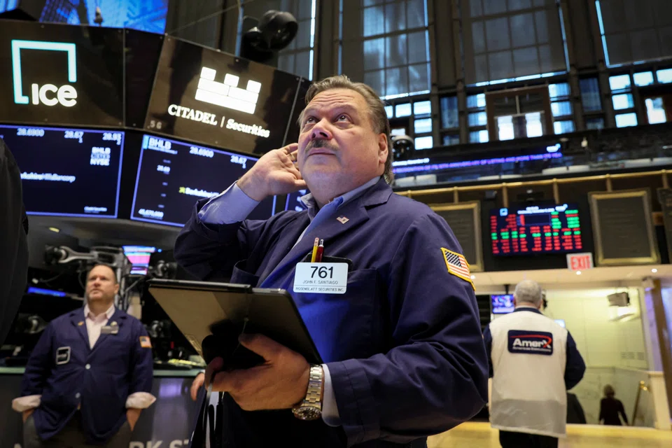 The Dow Jones Industrial Average rose 749.97 points, or 2.31 per cent, at the open to 33,263.91.