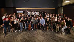 Tech in Asia staff paid a lunchtime visit to The Business Times following the announcement of the acquisition by SPH Media.