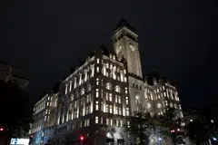 In one expenditure dated August 27, 2017, a Chinese embassy delegation spent US$19,391 at the Trump International Hotel (pictured) in Washington.
