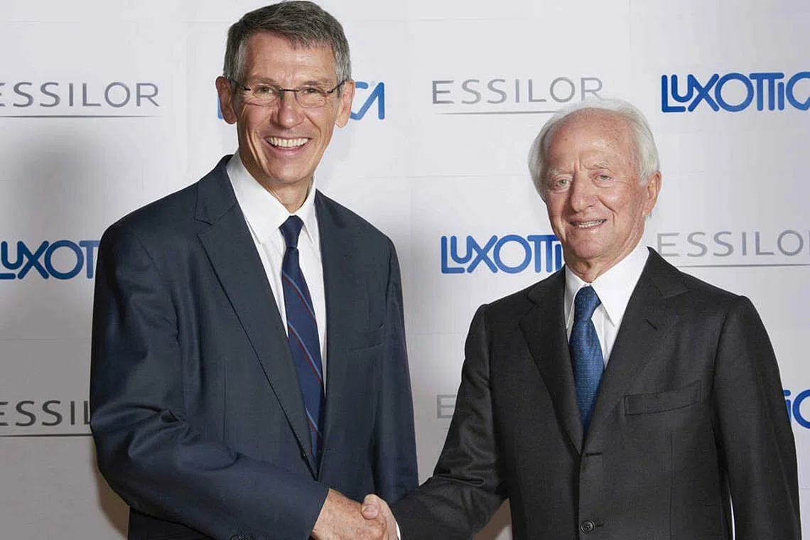 Del Vecchio: rags-to-riches-to-mega merger