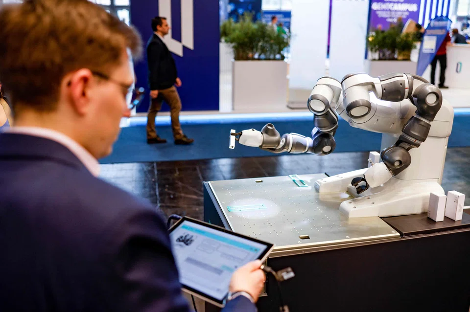 At last week’s Hanover Fair on industrial technology in Germany, the potential for artificial intelligence in the manufacturing sector was firmly in focus.