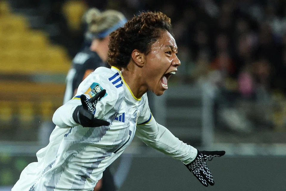 Sarina Bolden, the live-wire forward who scored the Philippines' first goal at a World Cup called it "overwhelming". They beat co-hosts New Zealand in an astonishing upset.