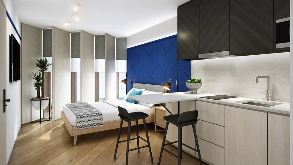 LHN intends to operate the property – which currently houses a backpacker hostel – as a co-living space under its co-living brand Coliwoo. The brand also owns a co-living space at Keppel (above).