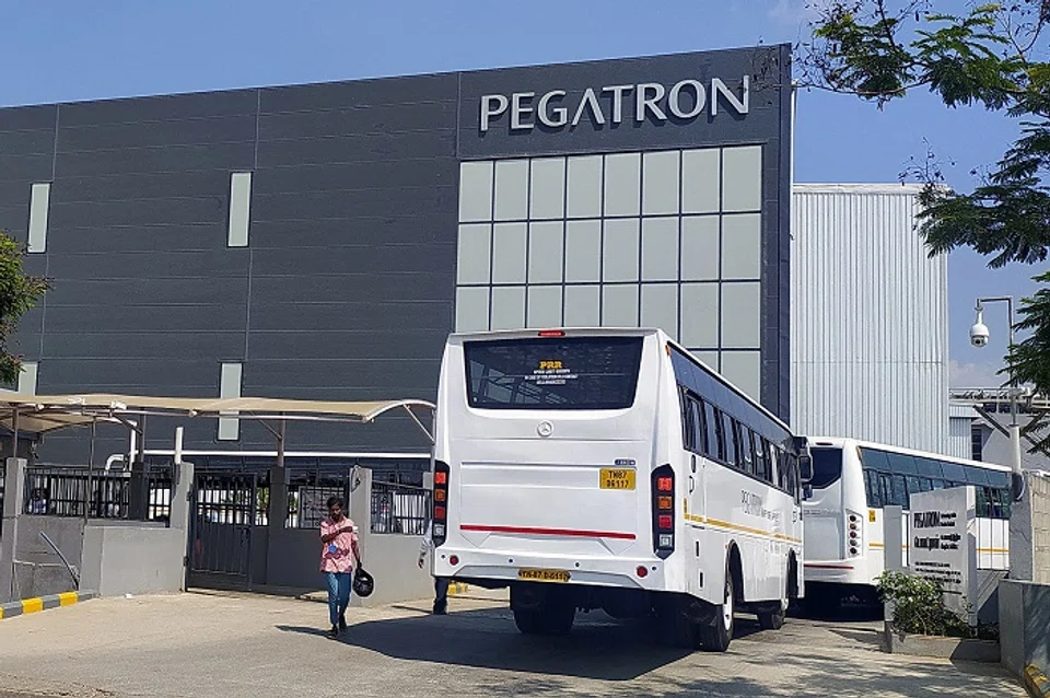 Pegatron previously told Reuters on Monday that “there was a spark incident” at the facility and is currently under control. 