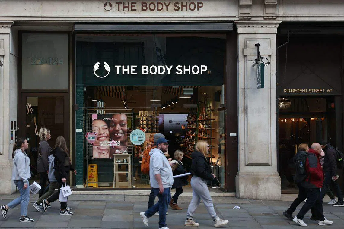 The Body Shop has faced increasing competition from rivals better able to target younger consumers online.