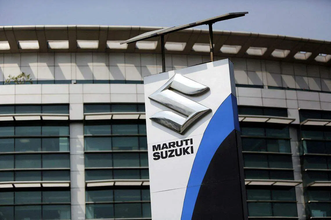 Maruti’s profit after tax for the three months to Sept 30 rose 80 per cent to 37.17 billion rupees (S$611.5 million), well above analyst estimates of 30.08 billion rupees,