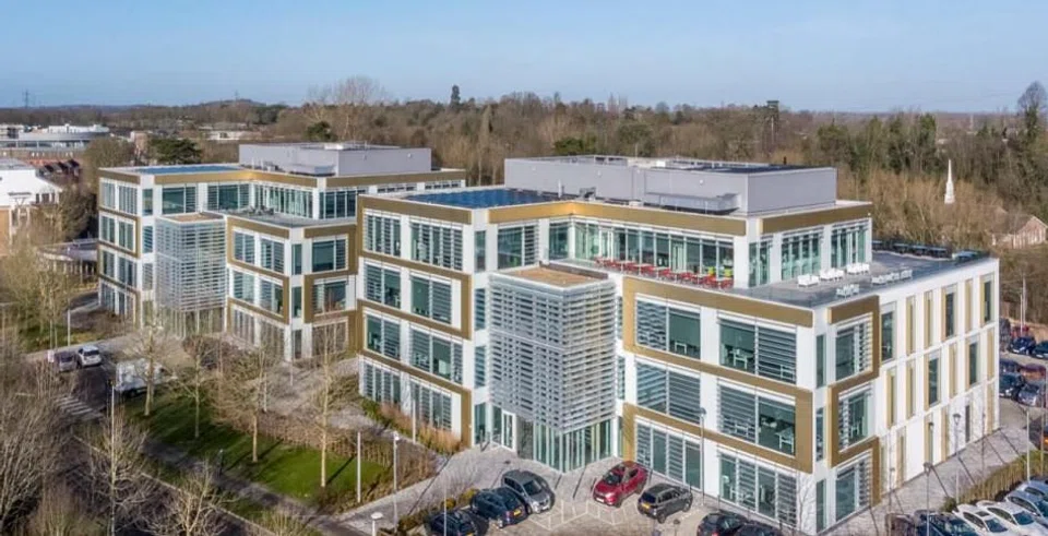 Bourne Business Park, one of Straits Trading's assets in the UK. The real estate segment remains the main contributor to the group's performance in H2 FY2023. 