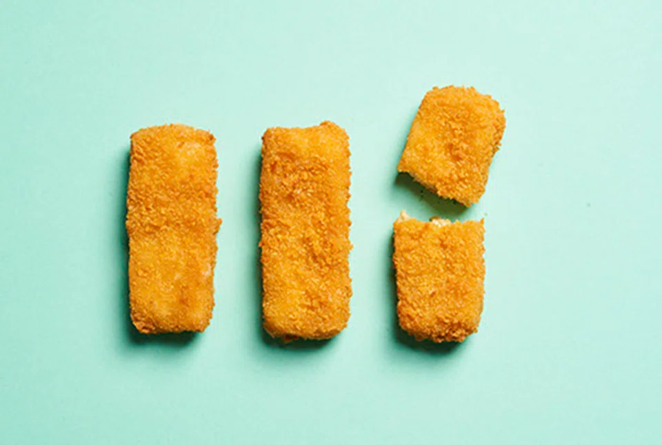 Bluu Seafood's first focus area is in hybrid products such as fish fingers made from cultivated fish cells. 