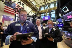 The Dow Jones Industrial Average rises 6.66 points, or 0.02 per cent, at the open to 34,077.08. 