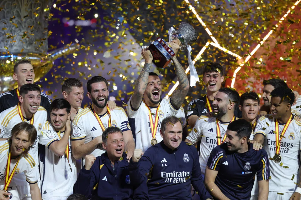 For the first time since 2017-18, Real Madrid are in pole position in Deloitte’s financial rankings with a reported record revenue of 831 million euros (S$1.2 billion).