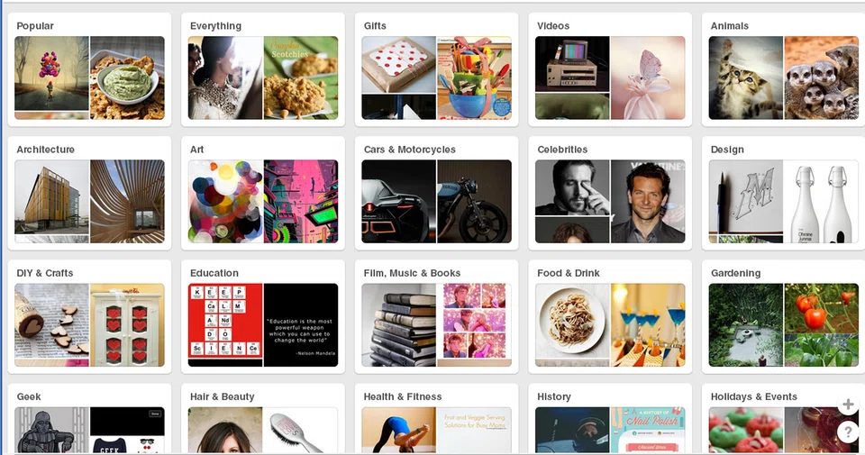 Pinterest is a digital pin-board platform which serves its users ads linked to the searches they have done on the platform. Facebook and Snapchat, on the other hand, target ads to their users based on their activity on the sites, a model that has since become less effective.  