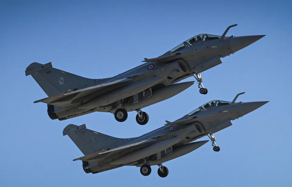 Deals signed in recent years include the purchase of 42 Dassault Rafale fighter jets (top) for US$8.1 billion, 12 new drones from Turkish Aerospace worth US$300 million, and 12 Mirage 2000-5 fighter jets valued at US$800 million.