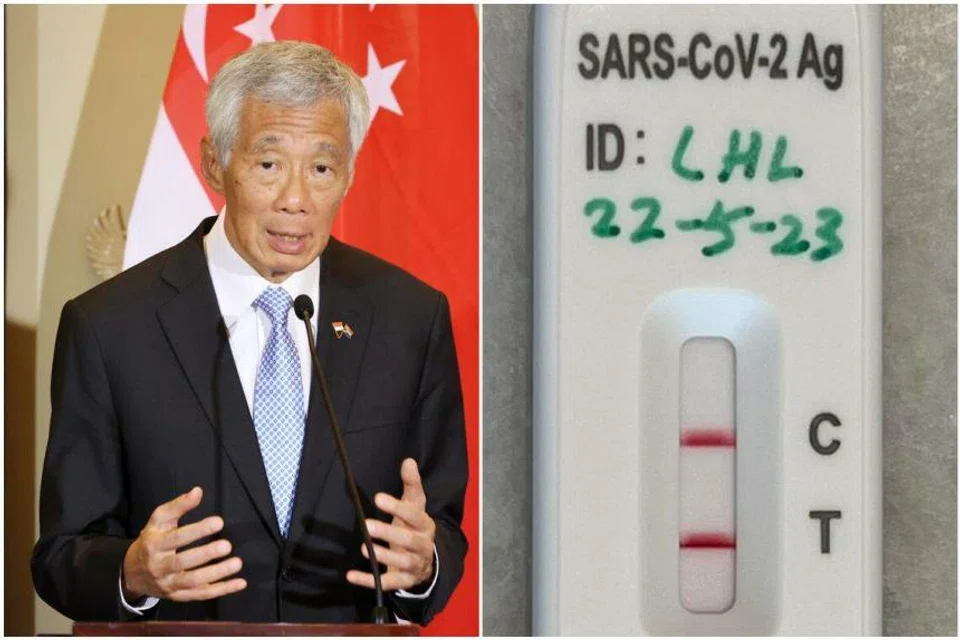 Prime Minister Lee Hsien Loong said he tested positive for Covid-19 after recent work trips.