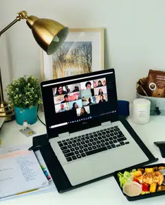 A virtual meeting in progress on the Zoom platform. Most major companies now offer employees the flexibility to work both from the office and from home, though even that has faced challenges due to rising Covid cases in many countries.  This bodes well for Zoom, which, unlike some pandemic darlings, is still showing growth in its key metrics. After a more than 12-fold rise in sales in its last three fiscal years, analysts expect a 12 per cent increase in the first quarter.