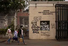 Protesters succeeded in removing Gotabaya Rajapaksa and his brother, ex-premier Mahinda Rajapaksa, but many want Wickremesinghe and others they see as allies of the family gone too.