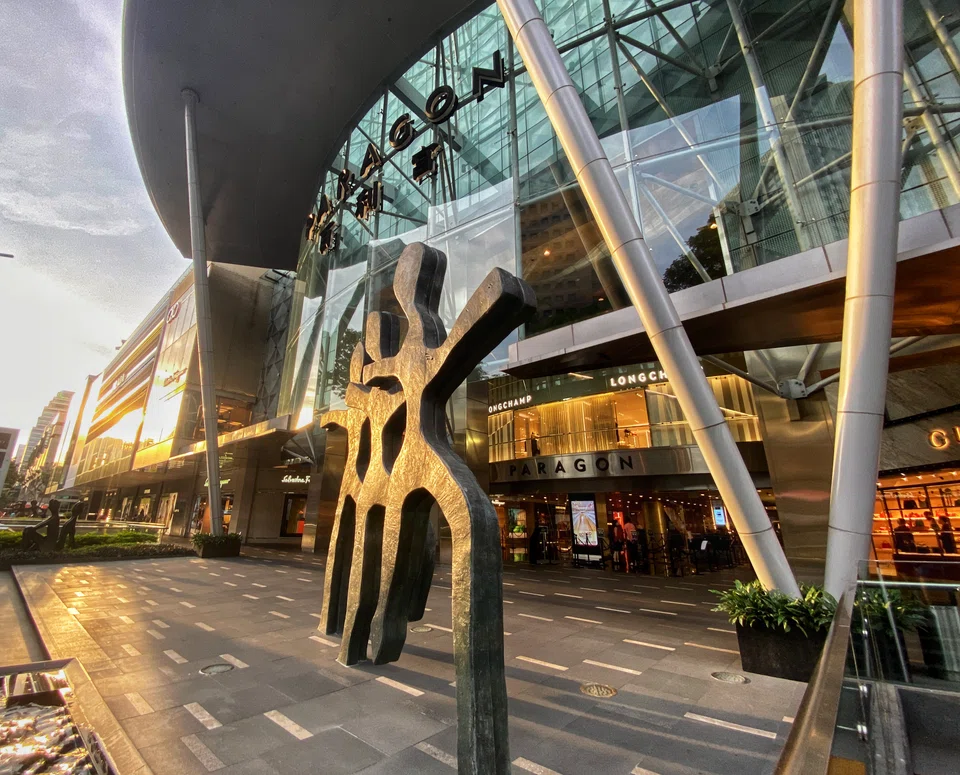 Paragon mall in Orchard Road is one of SPH’s properties.