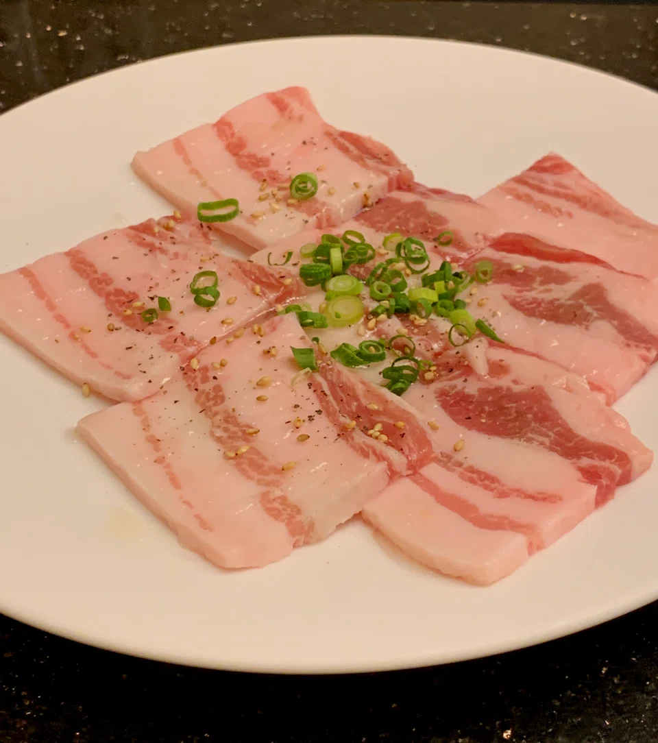 Agu pork is lower in cholesterol than regular pork.