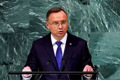 Andrzej Duda, Poland's President, says: “From the information that we and our allies have, it was an S-300 rocket made in the Soviet Union, an old rocket and there is no evidence that it was launched by the Russian side.”