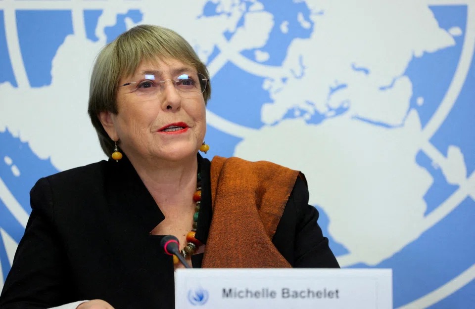 UN High Commissioner for Human Rights Michelle Bachelet met Chinese top diplomats on Monday as she began a six-day trip to the country that will include the remote Xinjiang region.