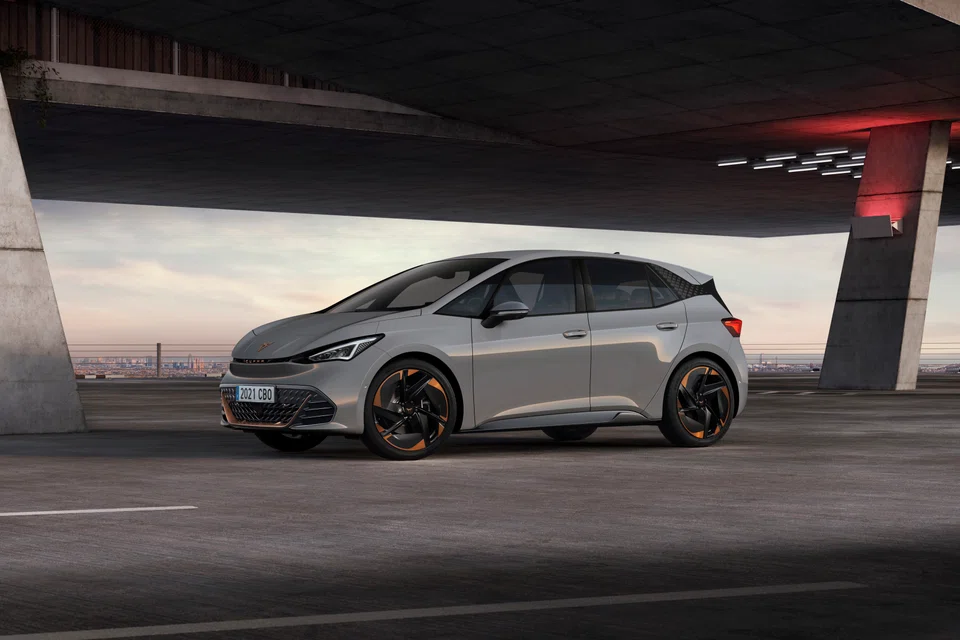 The Cupra Born is a fully electric hatchback and could be launched in Singapore in 2024. 