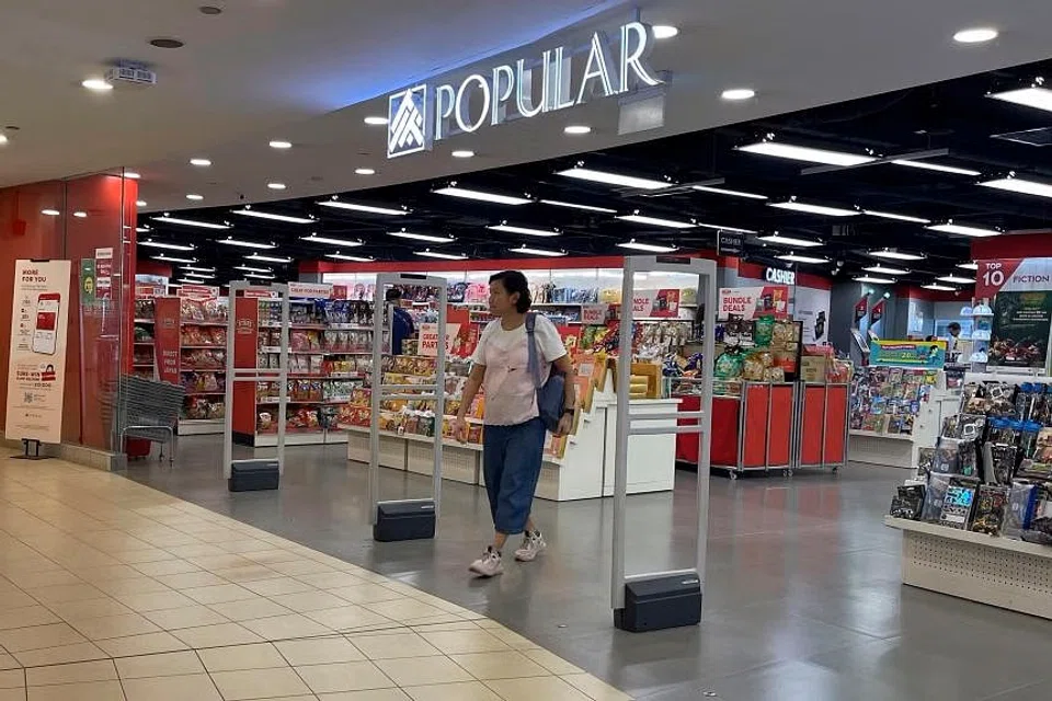 The Popular bookstore chain has been operational in Singapore since 1924. 