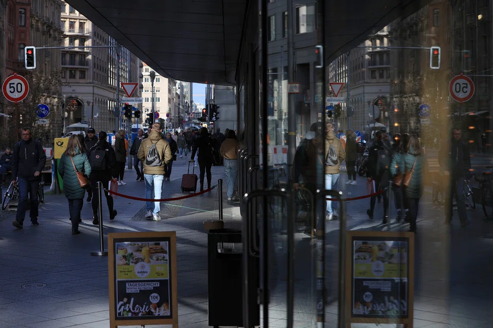 European Union (EU) officials in Brussels on Friday (Nov 11) slashed their forecast for growth next year, predicting barely any expansion, and raised all their projections for consumer prices. They reckon the economy is now shrinking and will keep contracting during the first quarter.