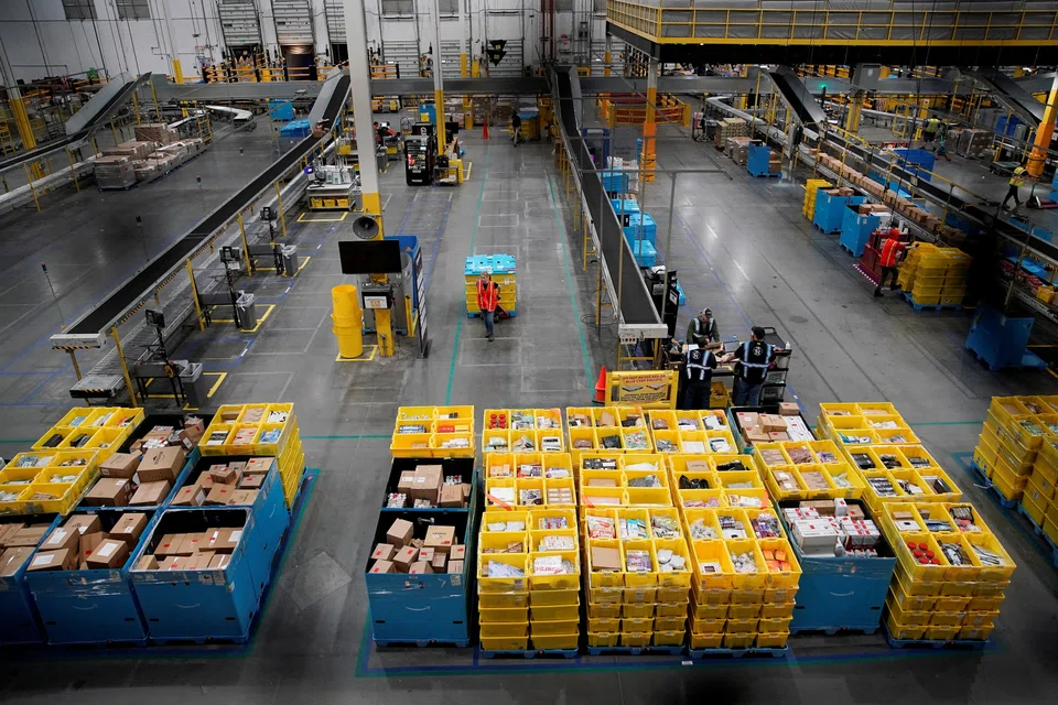 Amazon says the Sequoia system reduces the time it takes a warehouse to process an order by as much as 25 per cent. 