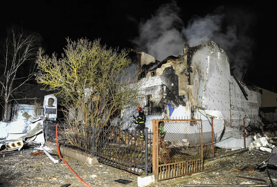 Ukraine’s air force said that Russia’s air attack also targeted the Mykolaiv and Dnipro regions.