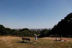 A drought across swathes of England in August, 2022. 