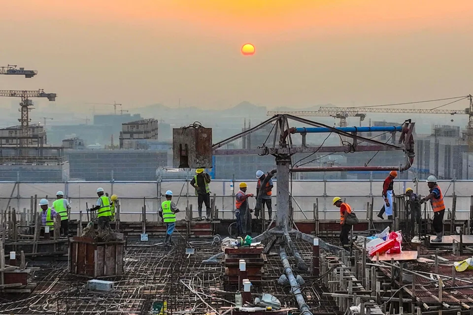 A construction site in Ningbo, in China’s eastern Zhejiang province.  Beijing's list of real estate firms is not a directive to banks to give them loans, but rather, to guide financial institutions as they weigh support or the embattled industry. 